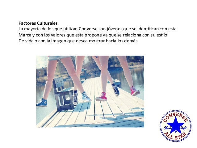 valores de converse