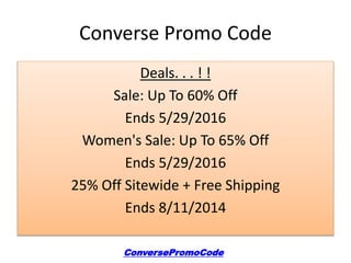 converse discount coupon