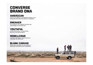 Converse brand dna