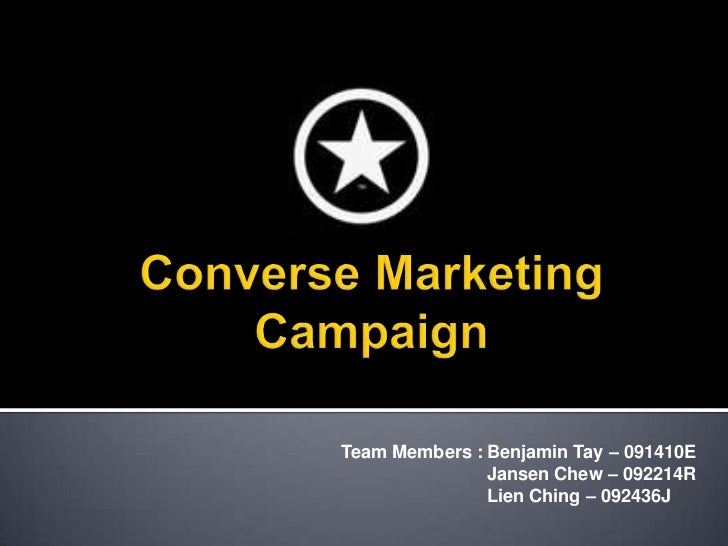 converse marketing