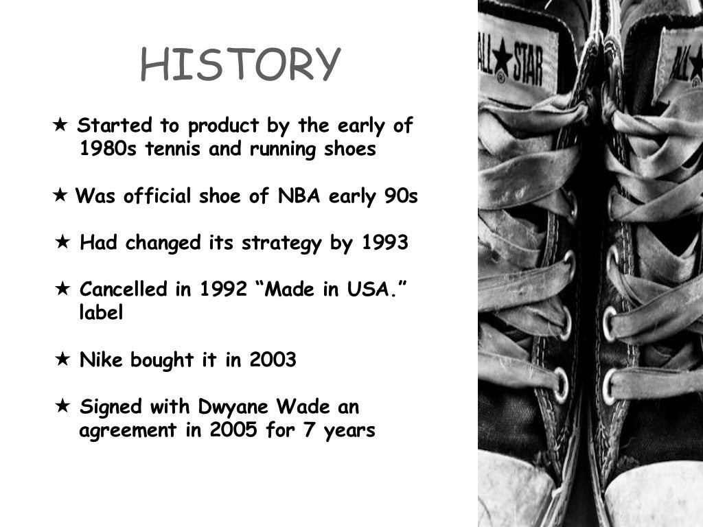 Converse advertising strategy picture