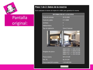 Pantalla
original:
 