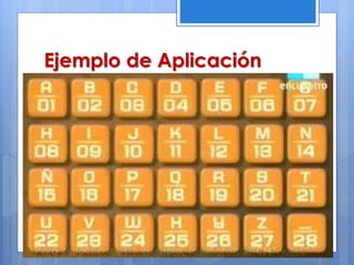 Ejemplo de Aplicación
 