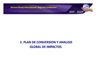 Plan de Conversion a IFRS
