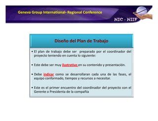 Plan de Conversion a IFRS
