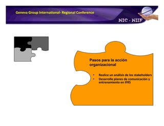 Plan de Conversion a IFRS