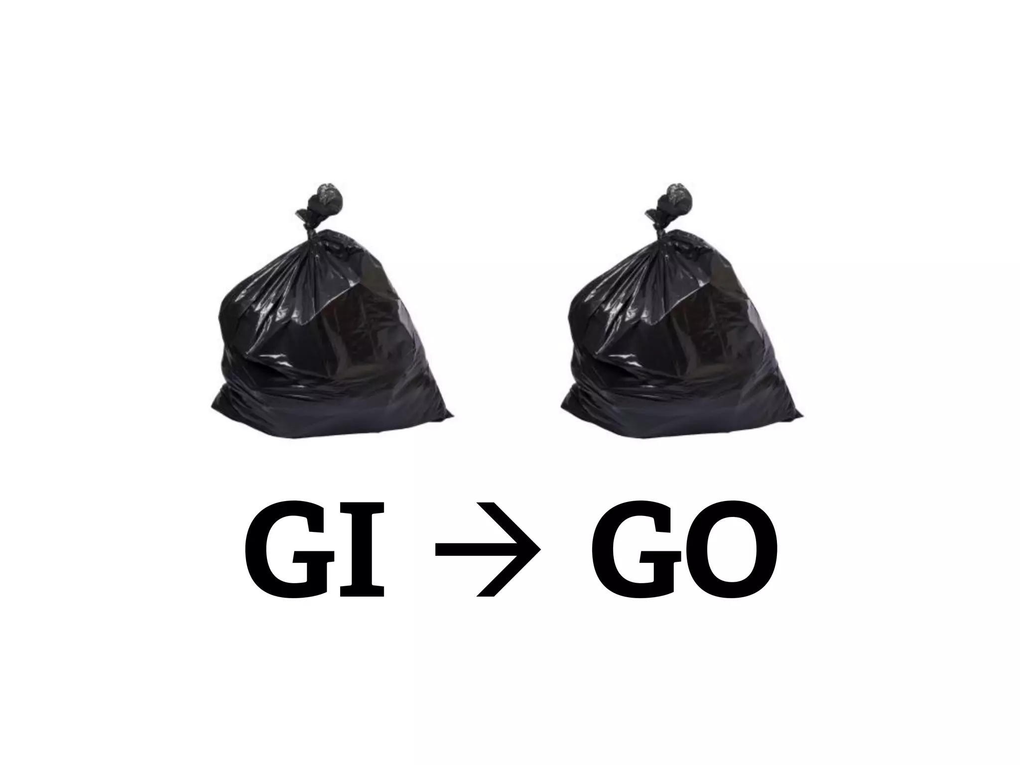 GI à GO 
 