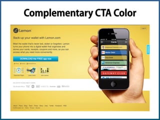 Clockwork Conversion
on the 12-Hour Color Wheel
MAINCOLOR
CTACOLOR
12
6
9 3
4
57
8
10
11 1
2
Angie Schottmuller (@aschottmuller), Three Deep Marketing
 