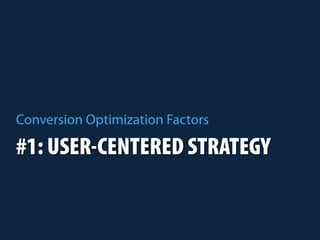 6
CONVERSION
OPTIMIZATION
POWER TRICKS
 