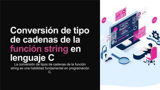 Conversion de Strings | PPTX