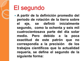 Segundo Conversiones de unidades | PPTX