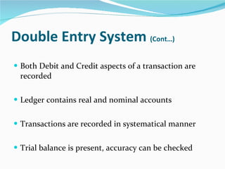 Conversion from single entry to double entry(03) | PPT