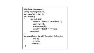 functions...Conversion functions in cpp. | PPTX