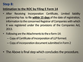 Conversion of company into llp | PPTX