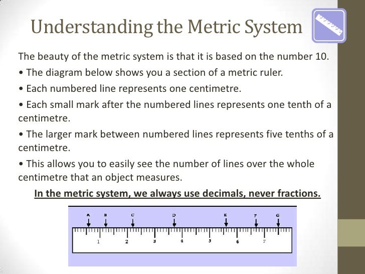 Teaching conversion of metric units