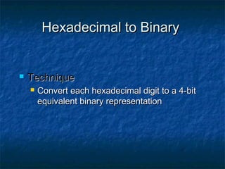 Conversion of number system | PPT