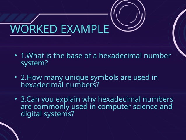 Computer number system, conversion and identification | PPTX