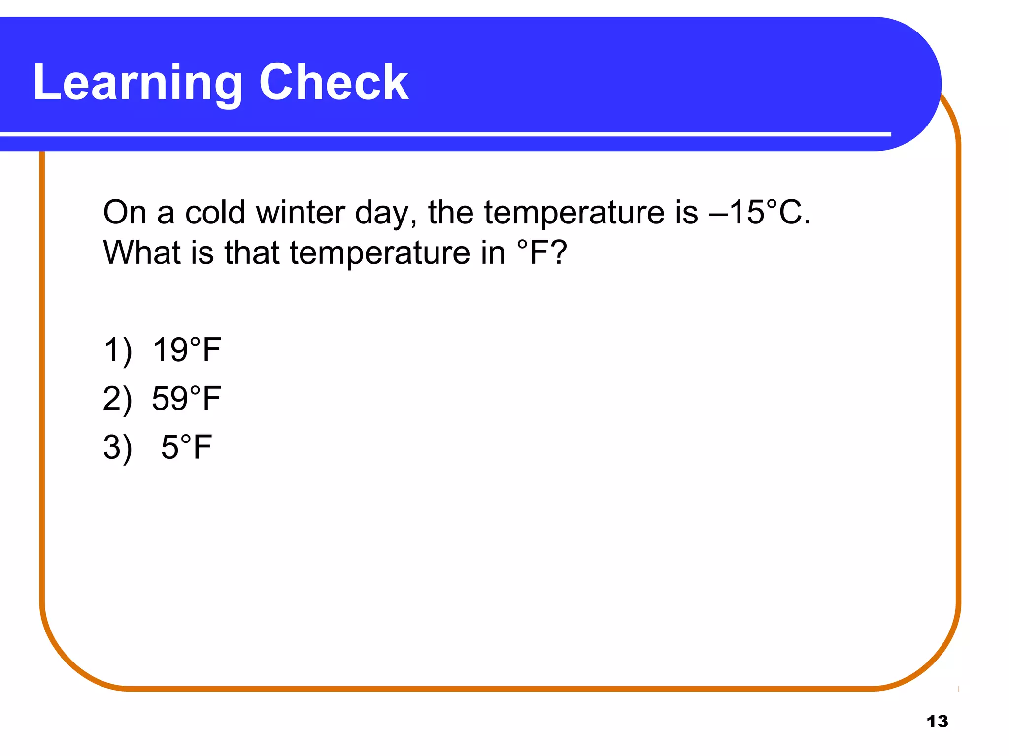 Conversion of temperature | PPT