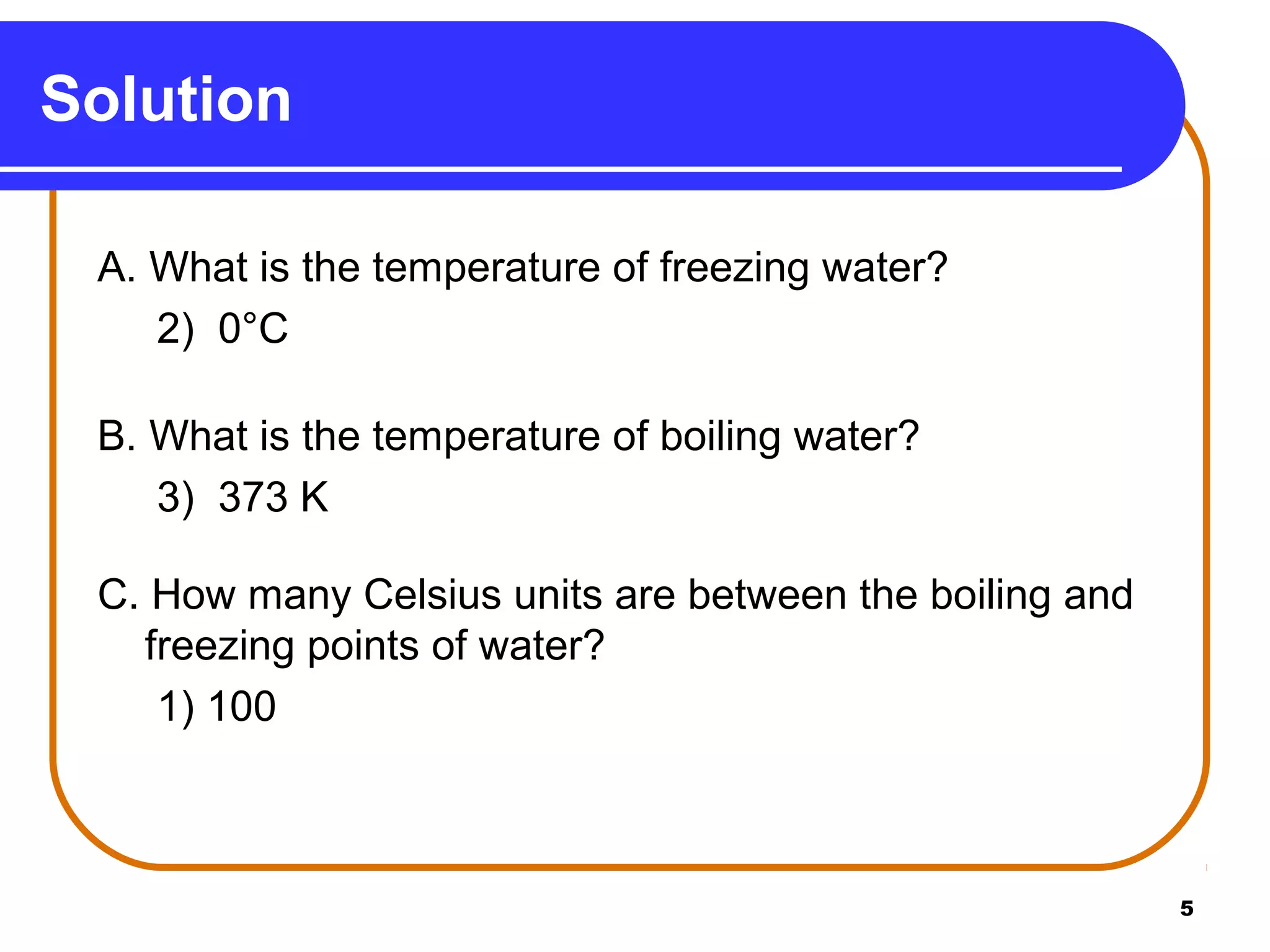 Conversion of temperature | PPT