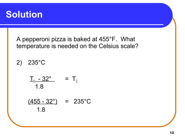 Conversion of temperature | PPT