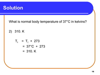 Conversion of temperature | PPT
