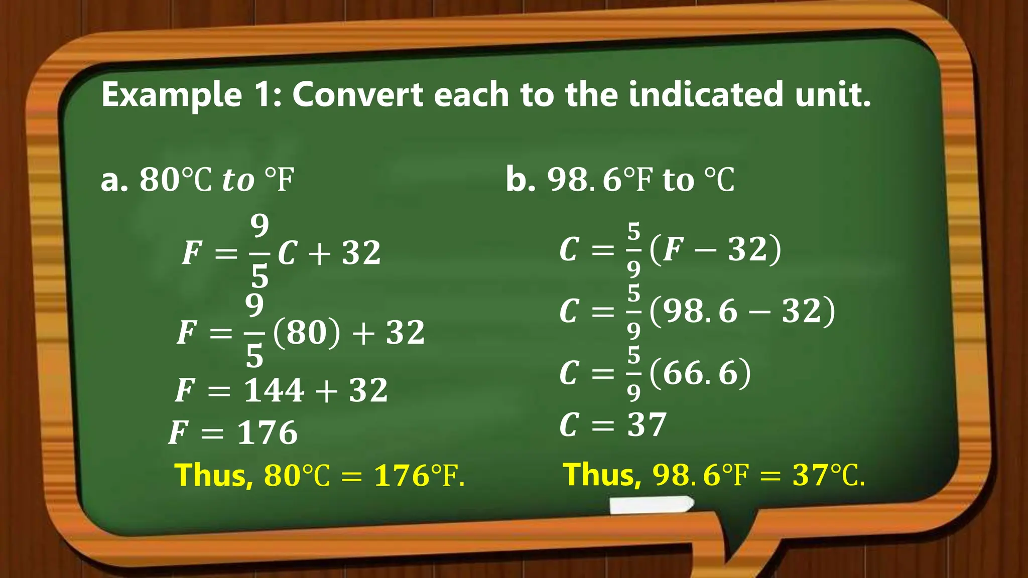 Conversion of Temperature (Degrees to Celsius and Celsius to Degree).pptx