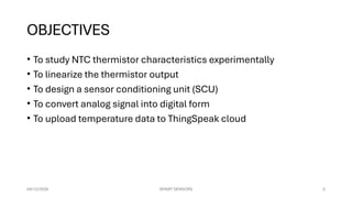 Conversion of Traditional Thermistor into Smart IoT Temperature Sensor ...