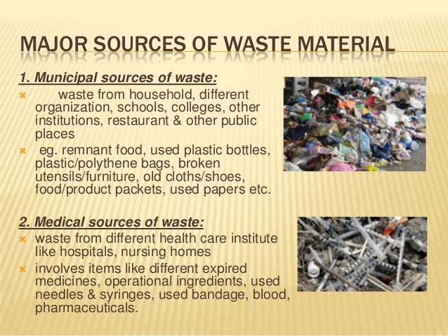 waste material