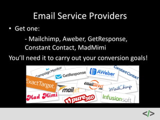 Sales 
Funnel 
Process 
• Attract 
à Awareness 
à Interest 
• Engage 
à Consideration 
à Value 
• Capture 
à Preference 
à Product 
Fit 
• Nurture 
à Action 
à Decision 
• Convert 
à Loyalty 
à Cost 
Justification 
• Measure 
 