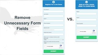 Conversion optimization : Top 40 tips to improve website conversions | PPT