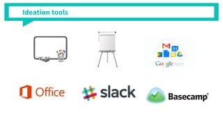 Ideation tools
 
