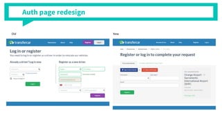 Auth page redesign
Old New
 