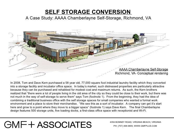 Self Storage Conversions A Case Study