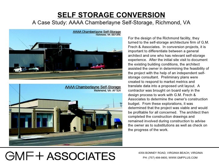 Self Storage Conversions A Case Study