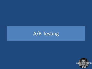 A/B Testing

 