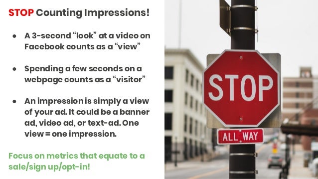 Conversions Vs Impressions The Blueprint For The Perfect Landing Pa