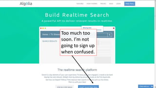 Jargon, hype. What
does it help me do
better?

 