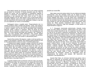 Esta alegria através da conversão vem de uma certeza profunda
que se possui na conversão. O famoso psiquiatra Jung diz: "Não há
questão de crença, mas de experiência. A experiência religiosa é
absoluta. É indiscutível. Você pode dizer apenas que nunca teve tal
experiência, e seu oponente dirá: "Sinto muito, eu tive.” E então a
discussão chegará a um fim. Não importa o que o mundo pense sobre a
experiência religiosa, quem a tem possui o grande tesouro de uma coisa
que lhe proporciona uma fonte de vida, significado e beleza, e que deu
um novo esplendor ao mundo e à humanidade."
Kierkegaard coloca a questão assim: "Essencialmente isto é o
conforto duradouro sobre o perdão dos pecados: "Creia.” Pois quando a
consciência ansiosa começa a se empregar com pensamentos pesados,
e parece a alguém como se por toda a eternidade fosse impossível
esquecer, então a palavra é: "Esqueça". Deixe de pensar em seus
pecados; não tem somente o direito de parar, não é simplesmente que
deve orar a Deus pedindo permissão para esquecer, não, "Esqueça, e
creia que seus pecados estão perdoados." Pois quando alguém
experimentou verdadeiramente o que é crer no perdão dos pecados,
certamente se tornou um outro homem: É eternamente jovem."
Quando Deus perdoa, Ele esquece, e pede a você que perdoe a si
mesmo e que esqueça o passado. Deus sepulta nossos pecados no mar
de Seu esquecimento e coloca um aviso: "É proibido pescar aqui”.
O esquecimento apaga o passado e apaga o tormento da memória
do passado. Ele torna útil este passado. O doutor Coffin nos conta: "Um
dos problemas de conservação dos tempos atuais tem sido o uso de
jornais velhos. Não se poderia inventar um processo pelo qual eles
pudessem ser renovados, e nossas florestas poupadas? A dificuldade
mais séria que os químicos encontraram era eliminar a tinta de
impressão. Mas aos poucos foi descoberto um método para eliminar a
tinta, e os jornais velhos podem ser novamente reduzidos à polpa e
transformados em papel limpo. A vida imprime em nossos espíritos uma
porção de manchetes: uma parte amarga, outra falsa, outra obscena, e
grande parte trivial. Pela meia-idade muitos de nós querem que a tinta
seja eliminada e recomeçar limpos.” (1)
O grande problema não é só eliminar a tinta da culpa e do pecado,
mas a lembrança deles. Na química divina do sangue de Cristo ambos
se apagam - o pecado e a lembrança do pecado. Pois quando nos
lembramos do pecado o esquecemos imediatamente, na alegria de
lembrar o Salvador. Ele enche nosso horizonte e não podemos ver os

pecados por causa dEle.
Além desta invencível certeza interior há uma melhora de relações
externamente. Uma das primeiras coisas que fiz depois de minha
conversão, foi devolver algum dinheiro de pombos que tinha roubado. A
Pomba Celestial tinha vindo, e eu não queria que a lembrança de
pombos roubados perturbasse a maravilha de sua vinda. Fred Smith, um
ator, se converteu e deu seu cão dinamarquês a um homem, a quem ele
tinha vendido um outro cão dinamarquês, que sabia estar doente. Outra
pessoa diz: "Meus pecados irreparáveis foram lavados, mas os
reparáveis devo repará-los. Viajei sem passagem, e então escrevi ao
Superintendente e paguei-a".
C. T. Venugopal, mencionado anteriormente, chamado muitas
vezes "um sadu (santo) no governo", testemunhava num jantar o que
Cristo fizera e estava fazendo por ele. Um engenheiro civil levou-o para
um lado ao fim do jantar e perguntou ansiosamente: "Isto daria certo
para mim?" Quando ficou seguro que sim, perguntou se poderia achá-lo
ali, naquela hora. Os dois homens foram a um canto, e abaixaram suas
cabeças em oração, e o engenheiro simples e sinceramente entregou-se
a Cristo. Algo aconteceu. Uma profunda modificação se operou em sua
vida. Mais tarde ele foi enviado ao Japão para trazer um grande
equipamento para estradas de ferro - máquinas e outras coisas comprado pelo governo da Índia. Houve uma grande oportunidade de
passar material inferior, e obter um lucro imerecido. Os japoneses
fizeram o possível para que ele fizesse isso. Ofereceram-lhe tudo dinheiro, mulheres, bebidas. Não conseguiram. Ficaram perplexos.
Então tentaram se informar na Índia, em que ele estava interessado.
Provavelmente descobriram que seu interesse era Deus. Aquela simples
entrega de si a Deus, num jantar, contribuiu econômica e moralmente
para seu país. Quando voltou à Índia, foi nomeado chefe do
Departamento de Inspeções. Homens de integridade moral são
indispensáveis. Ele ganhou esta posição, não suprimindo seu
cristianismo, mas expressando-o.
Quando Starr Daily, um criminoso insensível que passou vinte e
três anos no submundo, se converteu numa cela solitária, era pele e
osso e estava cheio de ódio; algo aconteceu, porém, que fez com que
seus guardas sentissem a diferença. Começaram a lhe oferecer
alimento além do que o chefe mandara, e sua resposta foi: "Sinto muito,
mas não posso aceitar - sou um cristão”. Ele que vivera na
desonestidade tornou-se honesto, meticulosamente honesto durante a

 