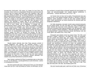 terrivelmente machucado, mas entrou na cidade da qual tinha sido
arrastado, entrou como um conquistador! Pensar-se-ia que ele havia de
procurar fugir da cidade onde havia tanto ódio assassino. Não, pelo
contrário, entrou na cidade, com a cabeça sangrando, mas indobrável.
Mas surpreendente ainda é isto: "No dia seguinte ele foi com Barnabé a
Derbe". Seu espírito triunfante o erguia fisicamente no dia anterior, mas
não viria a reação no dia seguinte quando as feridas e dilacerações
fossem mais profundas na dor e na inflamação? Não, ele seguiu no dia
seguinte com Barnabé a Derbe! Não foi de ambulância, como
provavelmente teríamos feito, nem de padiola, mas andou uma distância
de vinte e cinco milhas. Isto é vitalidade, "a energia que ele
poderosamente inspira o nosso interior". Não era a vitalidade e coragem
de um momento de exaltação, pois "tendo anunciado o Evangelho
naquela cidade (Derbe), e feito muitos discípulos, voltaram para Listra
(onde ele havia sido apedrejado) fortalecendo as almas dos discípulos"
(Atos 14.21): E provavelmente ainda depois de um mês não teve
qualquer reação de temor ou tentativa de escapar, de fugir ao
desagradável. Ele voltou e tornou a caminhar pela estrada na qual fora
arrastado para fora da cidade, tornou a caminhar por ela de cabeça
erguida e coração reverente, cheio da mais profunda gratidão que um
homem pode ter, a gratidão de quem tem recurso interior para enfrentar
qualquer coisa exterior. Este foi o estímulo de Cristo atuando numa vida
receptiva.
Aquele mesmo estímulo atua hoje. Duas pessoas subiram à
mesma plataforma num Ashram, um eminente ministro e uma
menininha, filha de um ministro. Esta tinha um pé torto. Andava agora
com o pé quase direito. Contou como viera ao serviço de cura divina e
como fora curada, tendo o seu pé endireitado, podendo agora correr e
saltar como o resto das crianças; sentia-se muito grata a Jesus. A
seguir, o ministro contou como tivera asma e enxaqueca durante muitos
anos, tendo entregado a si mesmo e a seus conflitos íntimos a Cristo
num serviço de cura divina, e fazia um ano que não tivera qualquer
manifestação de asma ou de enxaqueca, embora estivesse num
trabalho que poderia facilmente ter produzido ambas.
Sem dúvida o estímulo de Cristo foi apropriado para os dois tipos
de cura, um de estrutura - o pé da garotinha e o outro funcional - a asma
e a enxaqueca do ministro.
Há outra maneira pela qual o estímulo de Cristo cura. Ele estimula
nosso amor por Ele, o que nos enlaça ao Positivo, ao Afirmativo, ao Sim.

Isto neutraliza e cancela todas as atitudes negativas de auto-piedade, de
medo, de auto-preocupação com nossos próprios problemas e
sofrimentos. "...sempre nele houve o sim" (2 Co 1.19).
Um homem teve um leve mal no joelho. Provavelmente teria sido
curado se ele e sua esposa tivessem deixado à natureza a tarefa de
restaurar, porém passaram o resto de seus dias cuidando daquele
joelho. Assim perturbaram as forças duradouras da natureza pela sua
exagerada interferência.
Um hábil, eloqüente e devotado ministro estava sempre pensando
em sua própria saúde. Por isso vivia aflito com várias modalidades de
dores. Quando lhe mencionei minha pretendida viagem a certo lugar
onde seria necessário fazer algumas escalas, a pé, ele perguntou: "Será
que seu coração e artérias resistirão?". "Não lhes perguntei, nem penso
em perguntar-lhes!", respondi. Nele afirmo saúde, não doença; vida, não
morte; glória, não tristeza; Sim, e não o Não.
Ameaçado pela diabete minha Voz interior disse: "Em Mim você
está bem e íntegro”. Observem o "em MIM". Em medo, em ansiedade,
em mim mesmo não estaria bem, nem íntegro. Teria sucumbido na
diabete. Desde que permaneço "NELE" - o Positivo, o Afirmativo, o Sim,
estaria bem e são. A prova tem sido a verificação. Deixe entrar o
estímulo de Cristo que é eternamente e sempre curador, mas se tivesse
deixado que penetrasse o estímulo do medo, da ansiedade seria
eternamente e sempre produtor de enfermidade! O diagnóstico médico
que dizia: "O senhor está sofrendo de um caso mais ou menos severo
de diabete. Não vai melhorar, mas provavelmente piorará e apressará o
fim", isso teria sido cumprido. Tudo isto correspondia, mais ou menos, à
verdade "em mim mesmo", mas "nEle", o caso era diferente. Um ano
mais tarde, quando o chefe da Sociedade de Diabéticos da América me
examinou, disse: "O senhor não somente está bom, como está
extraordinariamente bem". Os cinco anos seguintes vêm sendo os
melhores da minha vida, infinitamente melhores! Quando comecei o
mais extremo verão da minha vida, com a organização de oito Ashrams
sob o novo regime (um na Índia e sete na América) Ele prometeu: "Vou
dar-lhe o verão mais rico, mais fácil e mais completo de sua vida". E foi
isto mesmo que se verificou. Foi o mais rico, mais fácil e mais completo
e o triunfo cabe ao estímulo de Cristo. "Nele” fiquei bom e são. Fora
dEle não estou bem, nem são. Tão simples quanto isto.
Há outra maneira pela qual o estímulo de Cristo cura. A Escritura

 