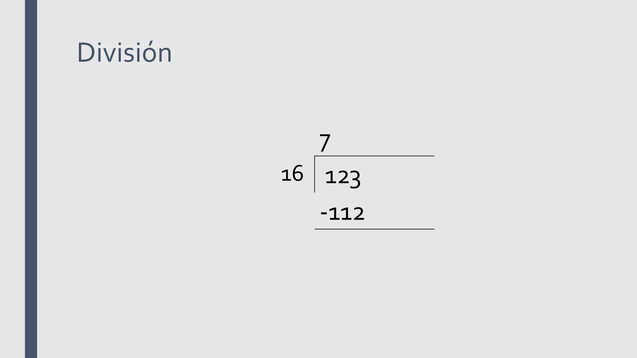 División
7
16 123
-112
 