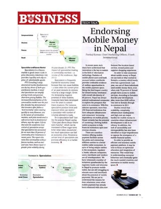 Endorsing Mobile Money in Nepal