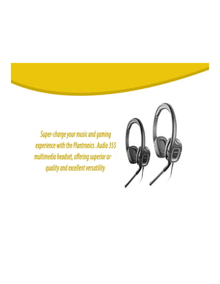 Plantronics Audio 355