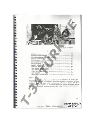 T-34A Uçağı Pilot El Kitabı / EKLER / 