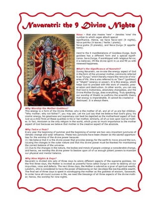 Navaratri: The 9 Divine Nights