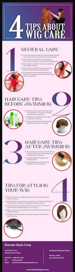 4 Tips about Wig Care
