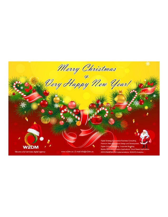 Wishing You a Very Happy Christmas and New Year