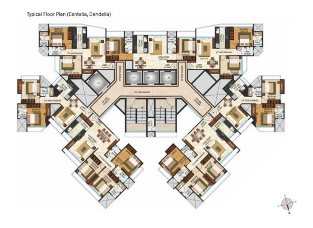 Acme Ozone Thane West Ghodbunder Road Price List Floor