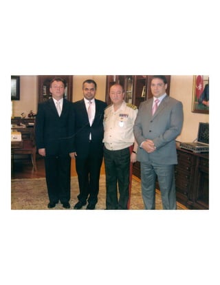 Dr. Obaid Busit with Minister of Emergency Situations in Azerbaijan Kamaladdin Heydarov