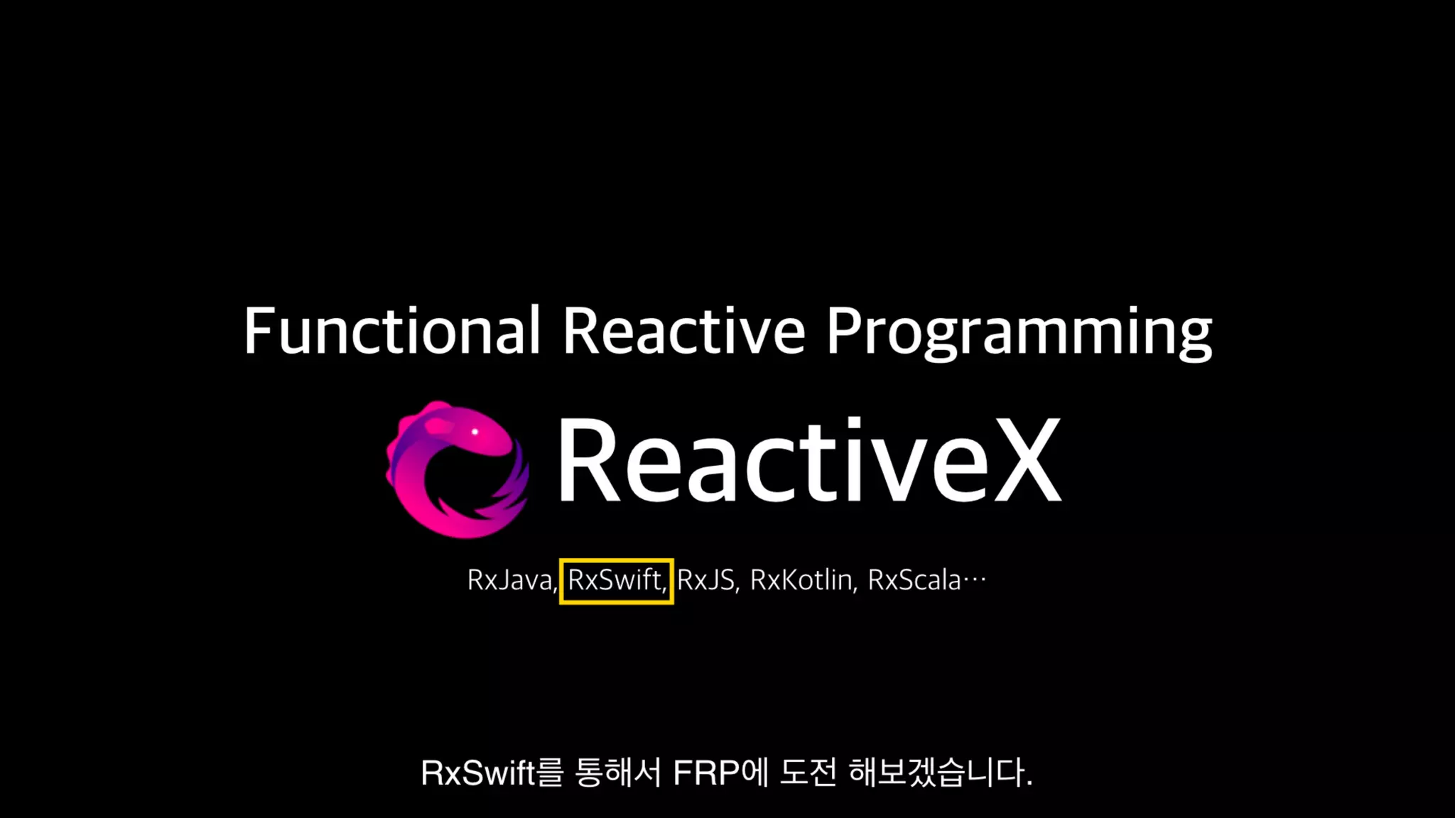 Functional Reactive Programming With RxSwift