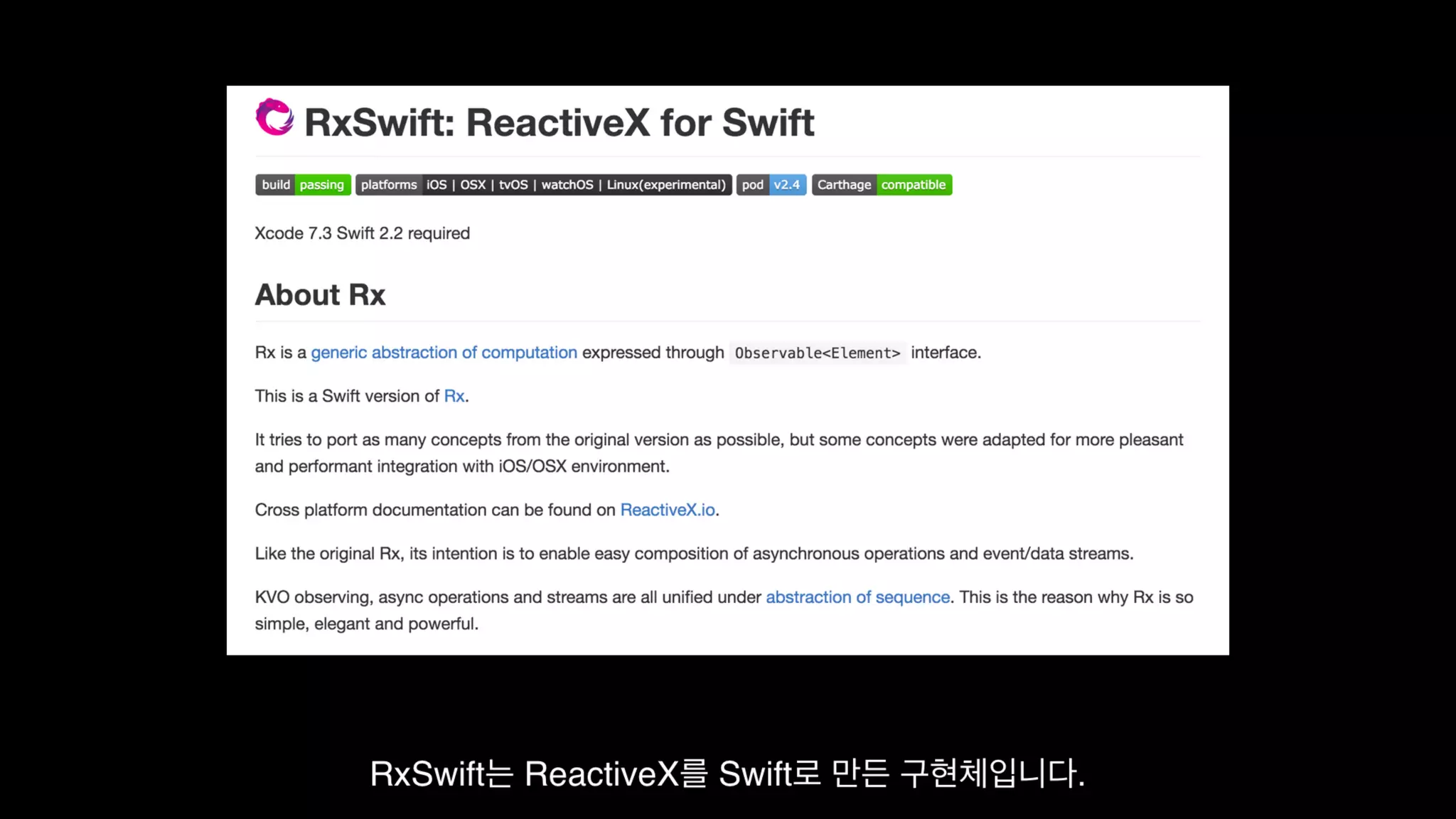 Functional Reactive Programming With RxSwift